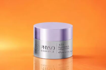 Экстракты растений: Physio Radiance Aura крем на оранжевом фоне