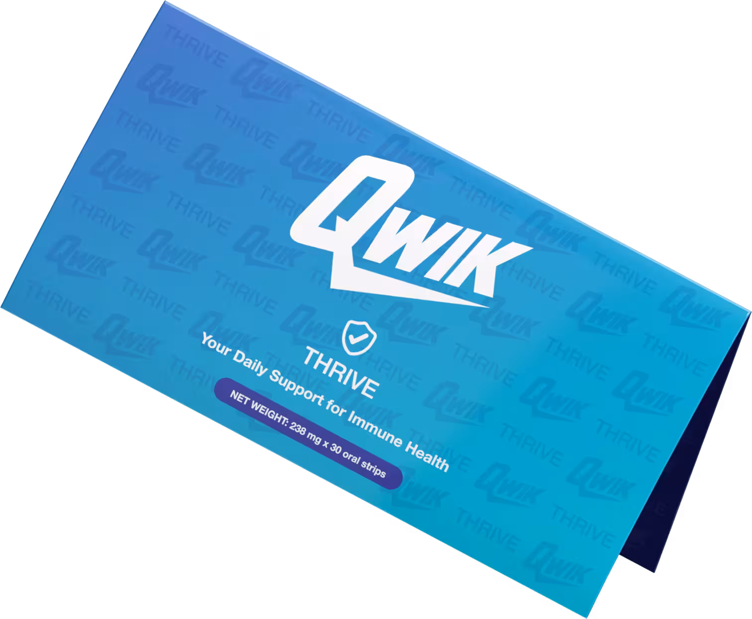 упаковка Qwik Thrive на белом фоне